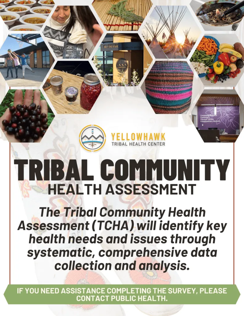 2026 Tribal Community Health Assessment information graphic